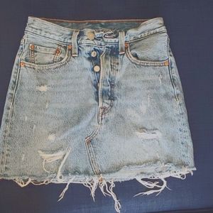 Denim skirt